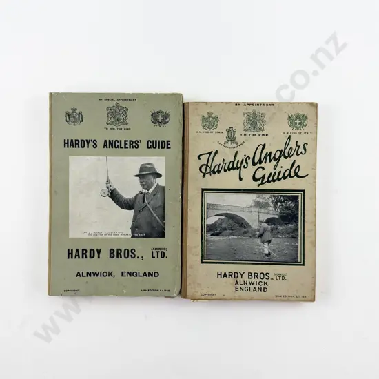 2 Hardy's Anglers Guides, 1926 & 1931