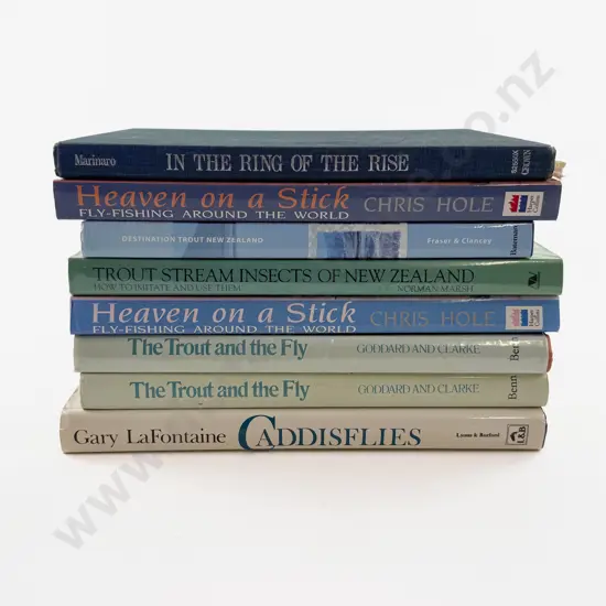 Box Of Assorted Fishing Books