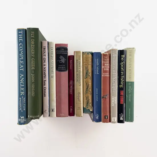 Box Of Assorted Fishing Books