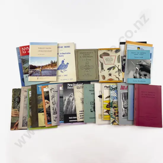 Small Group Of Fishing Books & Booklets