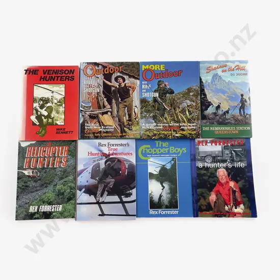 8 New Zealand Hunting Books