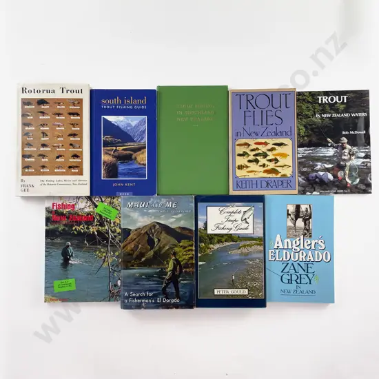 9 Books On Trout Fishing In New Zealand