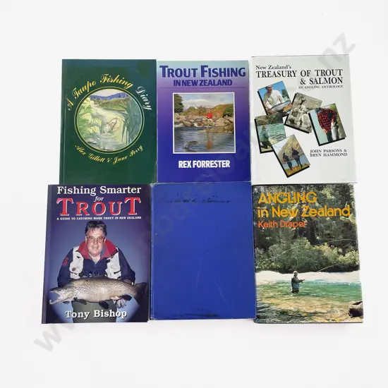 6 New Zealand Fishing Books