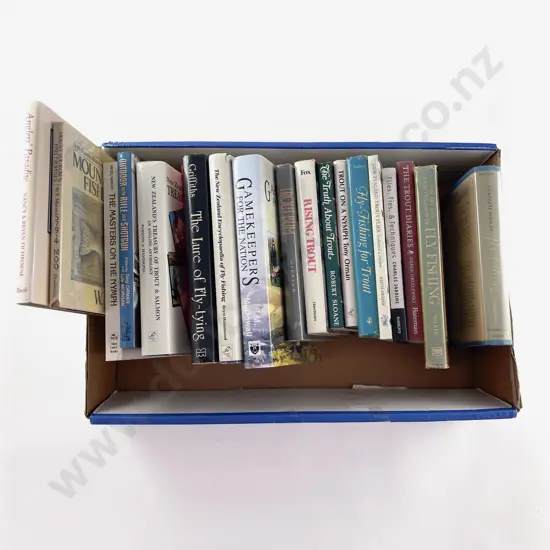 Box Of Assorted Fishing Books