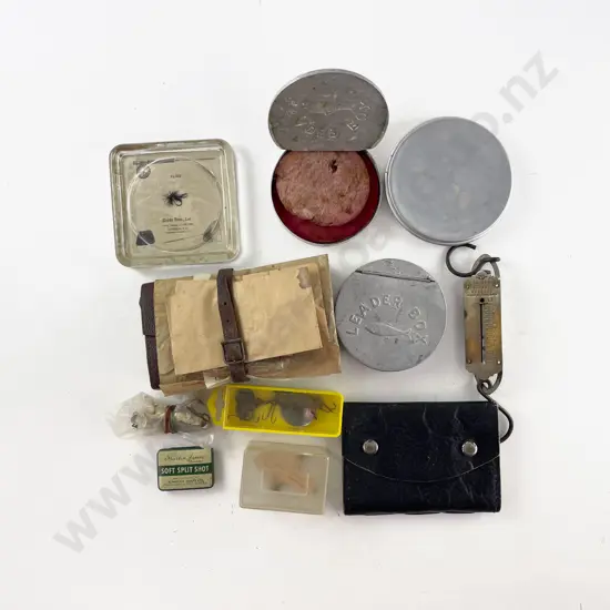 Small Group Of Mixed Tackle