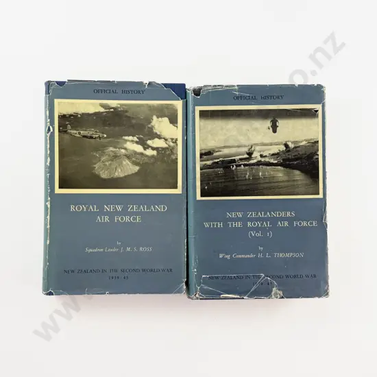 2 Volumes On The Royal New Zealand Air Force