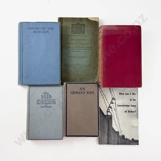 6 Various WWI & II Related Volumes