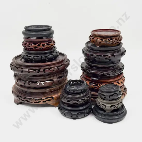 Quantity of Assorted Vase Stands