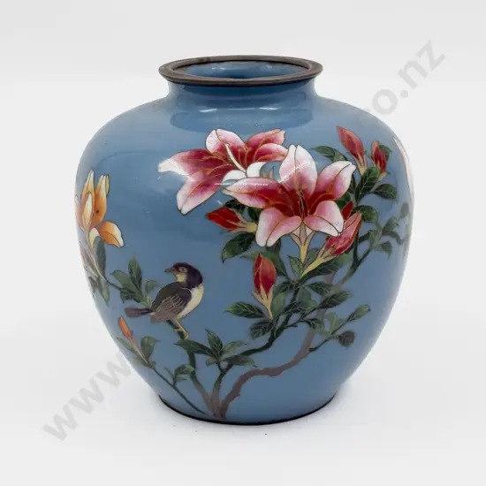 Wireless Cloisonne Vase