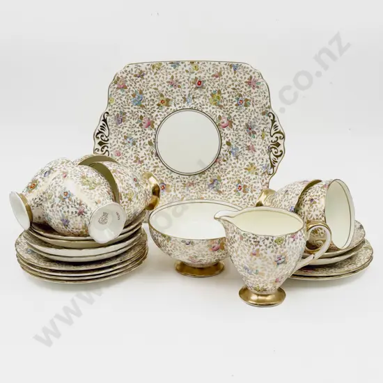 Fancy China Part Teaset