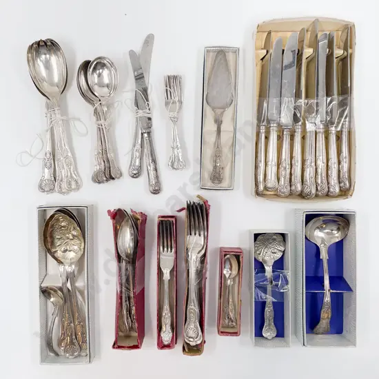 Quantity of Assorted Kings Pattern Cutlery