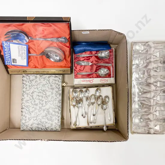 Quantity of Assorted Boxed S/P Cutlery