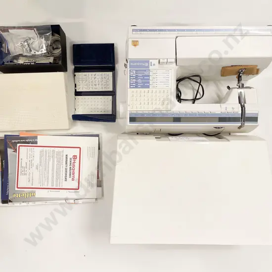 Husqvarna Sewing Machine together with Assorted Accessories