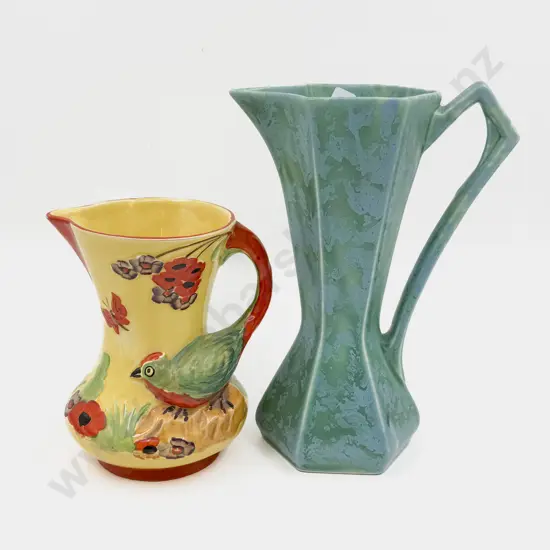 Wadeheath Jug (chips to base) together with Other Jug