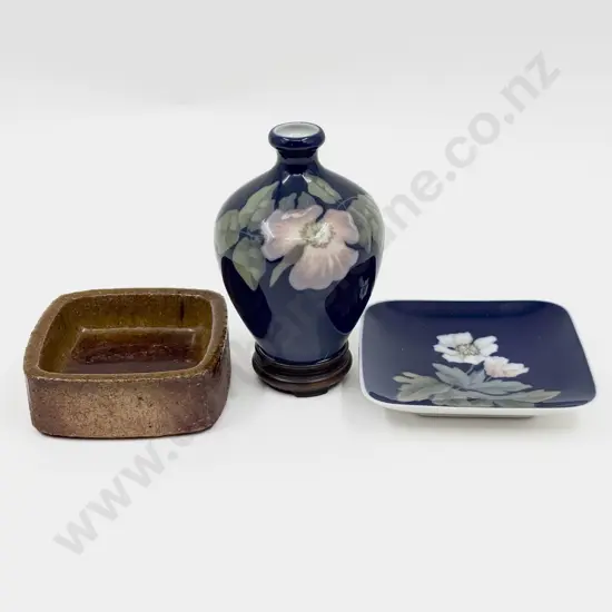 Royal Copenhagen Dish & Vase & Other