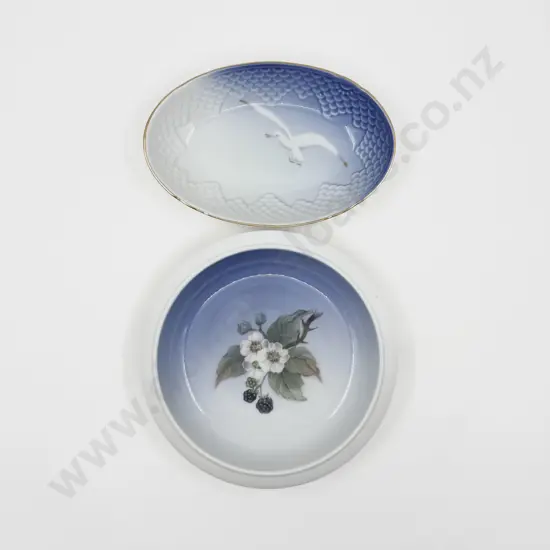 B & G Dish together Royal Copenhagen Shallow Dish