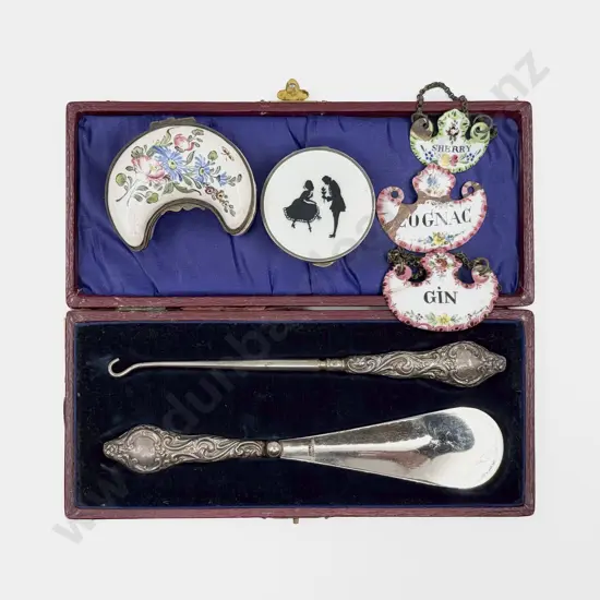 Small Quantity of Assorted incl Trinket Boxes & S/S Thread Hook