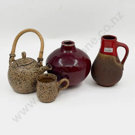 Small Quantity of Assorted Pottery & Stoneware together with Campbell Heagen Vase