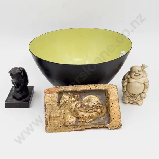 Enamel Bowl & Assorted