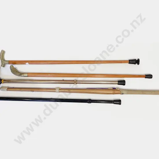 Quantity of Assorted Walking Sticks