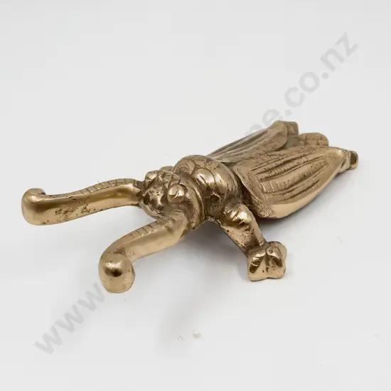Cast Brass Beetle Form Boot Puller