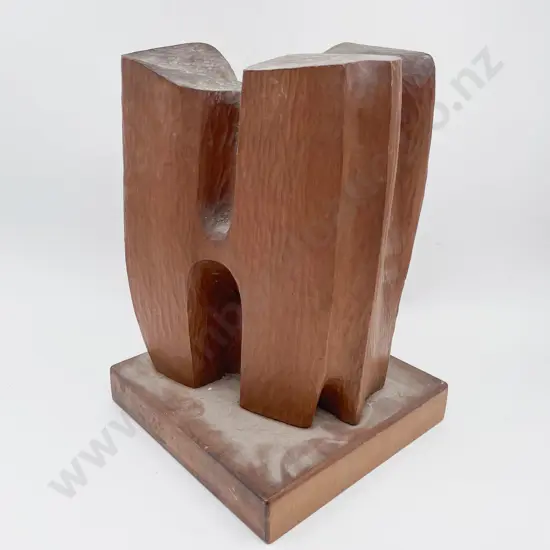Patrick Williams Wooden Modernist Sculpture