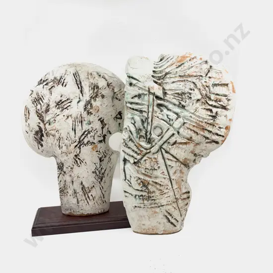 Two Patrick Williams Pottery Forms (Faults)