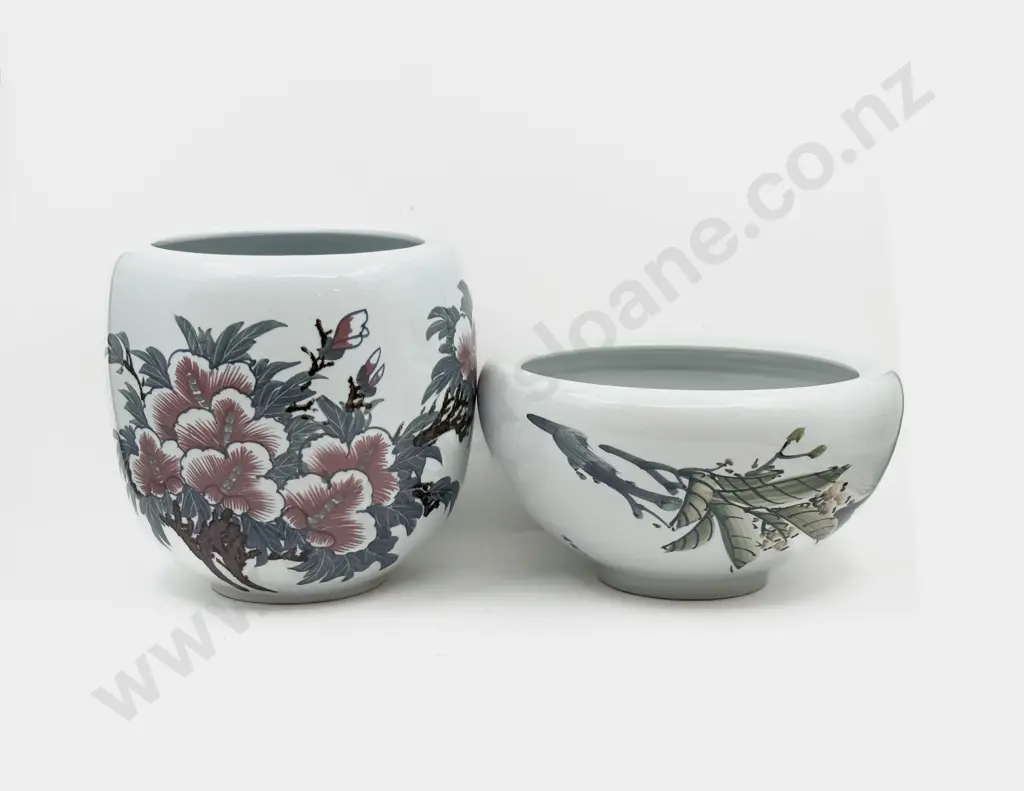 Two Assorted Planters Image 1++