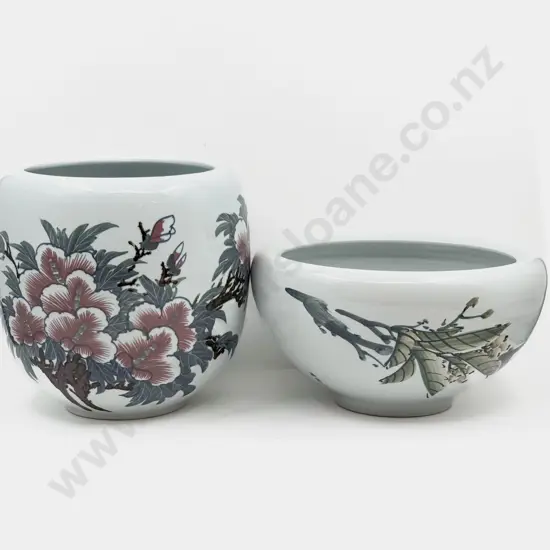 Two Assorted Planters