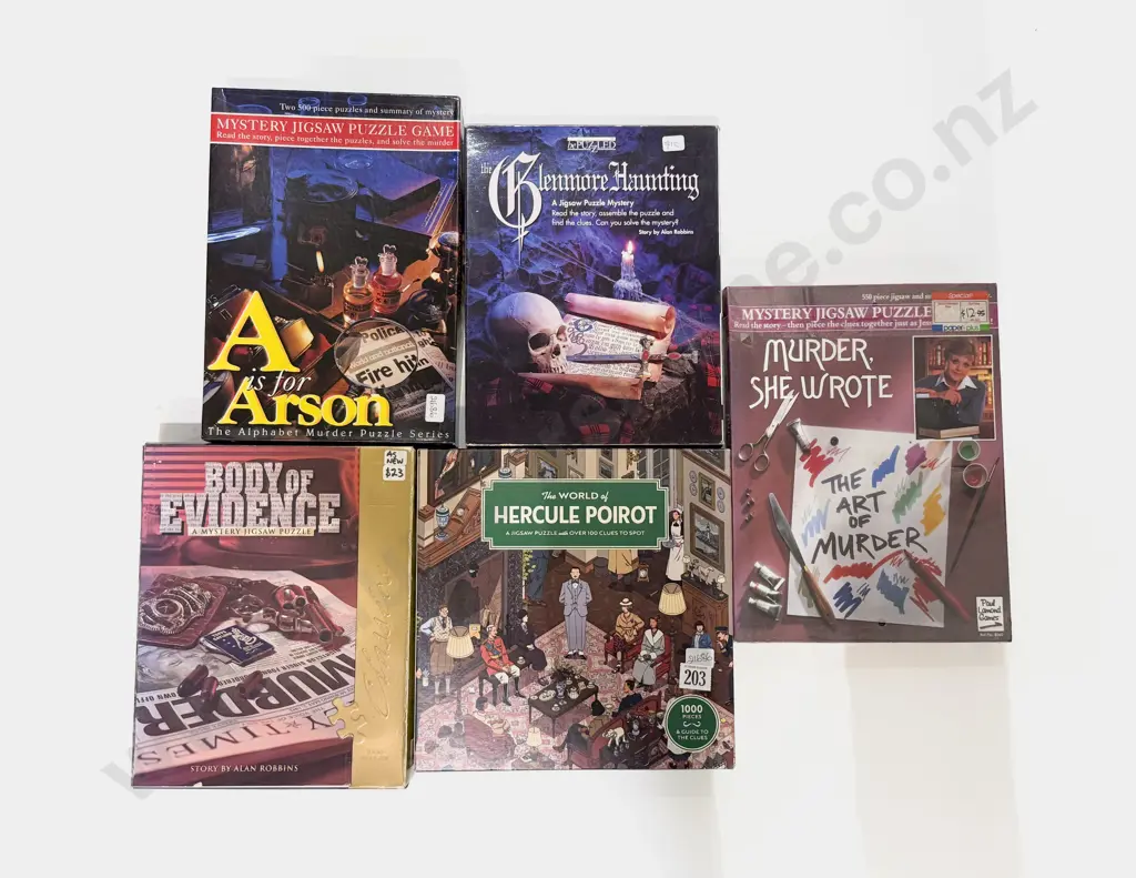 Five Assorted Puzzles Image 1++