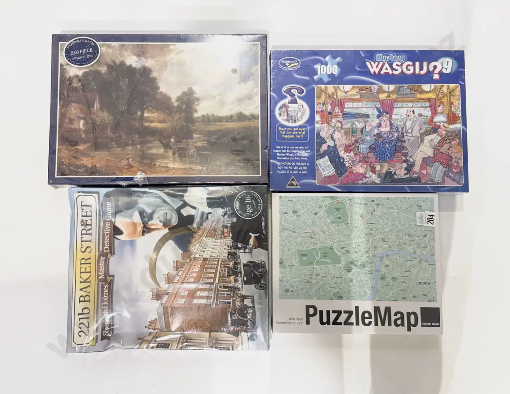 Four Assorted Puzzles Image 1++