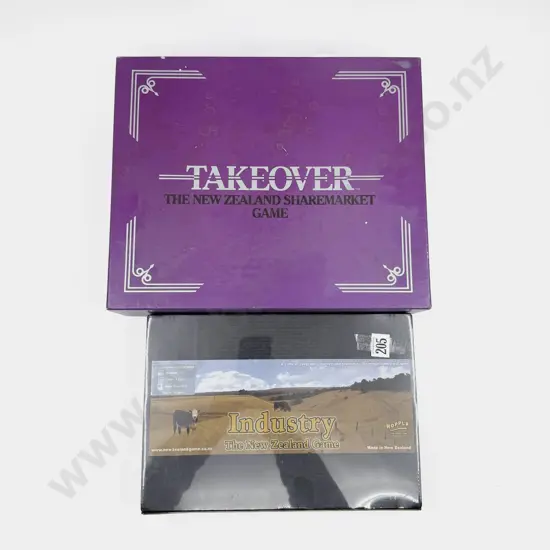 Industry - The New Zealand Game together with Takeover Board Game