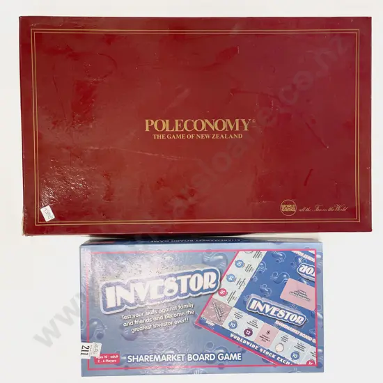 Poleconomy - The Game of NZ & Other Board Game