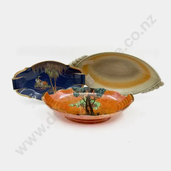 Two Carlton Ware Oval Dishes together with Shorter & Sons Oval Dish