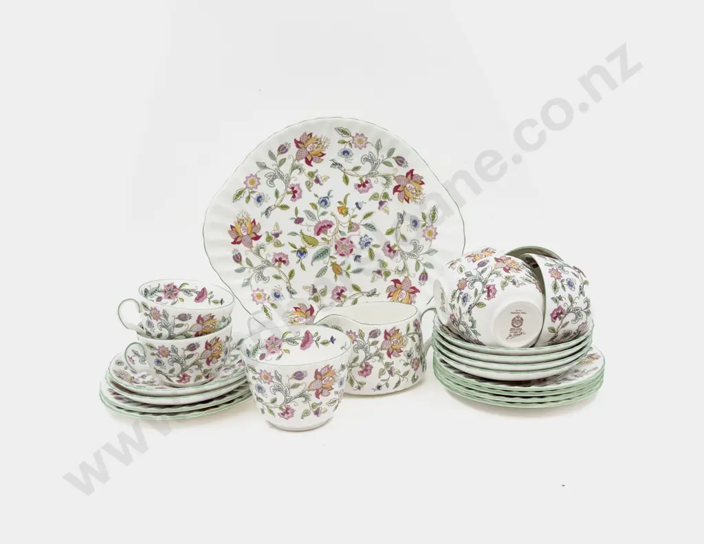 Minton "Haddon Hall" Part Teaset Image 1++