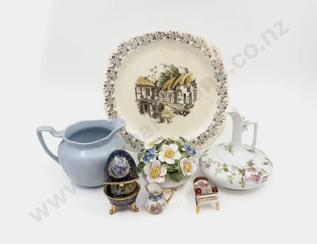 Quantity of Assorted incl Limoges with Floral Ornament etc Image 1++
