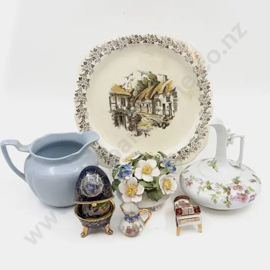 Quantity of Assorted incl Limoges with Floral Ornament etc
