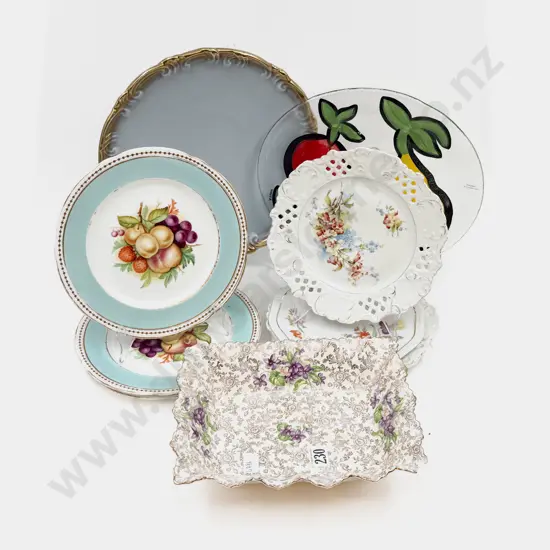 Quantity of Assorted Fancy China Plates etc