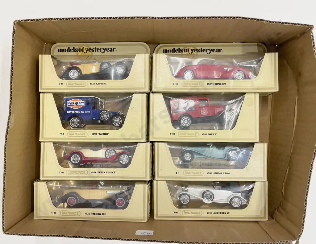 Eight Boxed Models of Yesteryear Image 1++