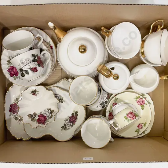 Box Quantity of Assorted Fancy Tea China