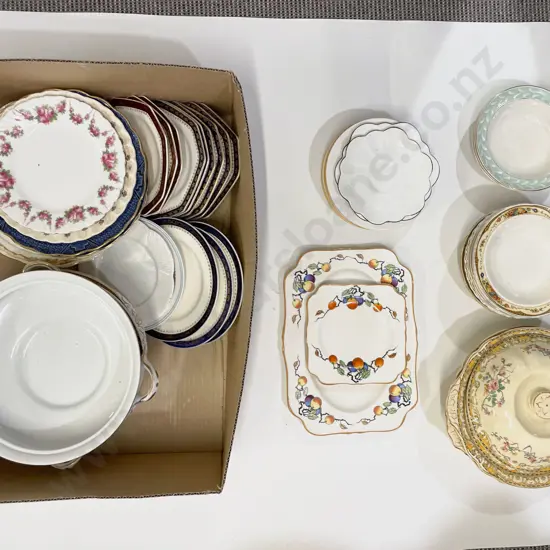 Box Quantity of Assorted Fancy China