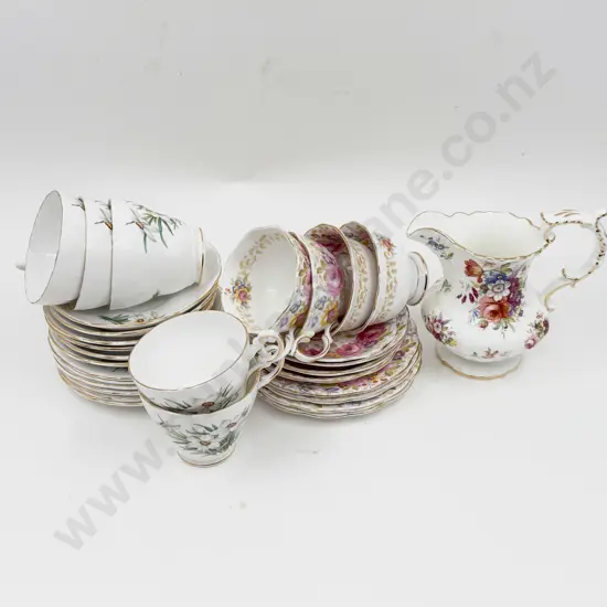 Quantity of Assorted Fancy Tea China