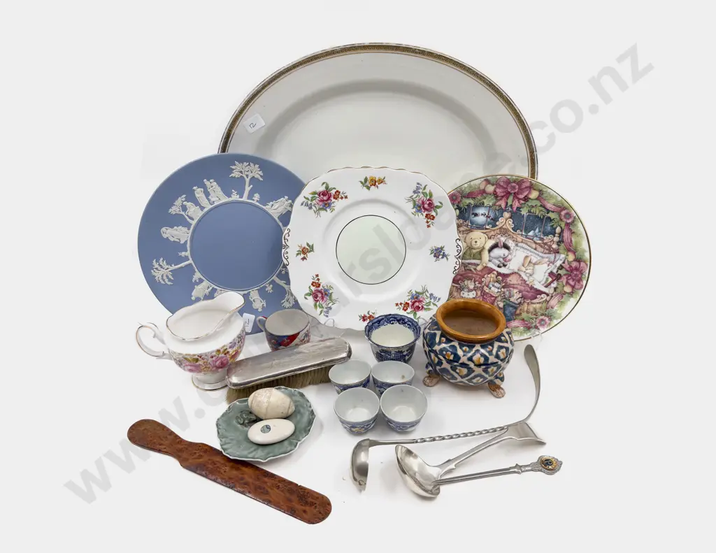 Mixed Quantity of Assorted incl Footed Pottery Vase Image 1++