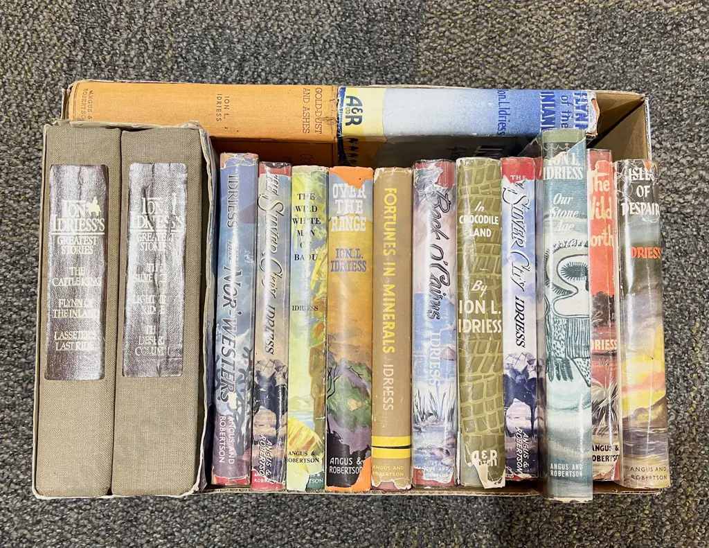 Quantity of Assorted Ion L. Idriess Books Image 1++