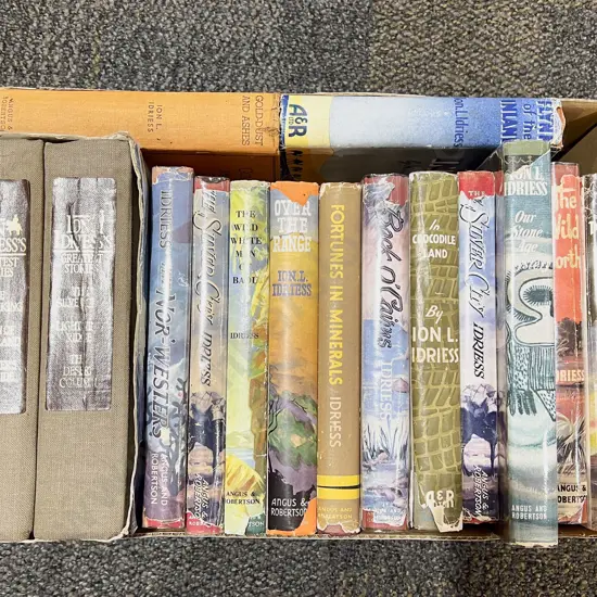 Quantity of Assorted Ion L. Idriess Books