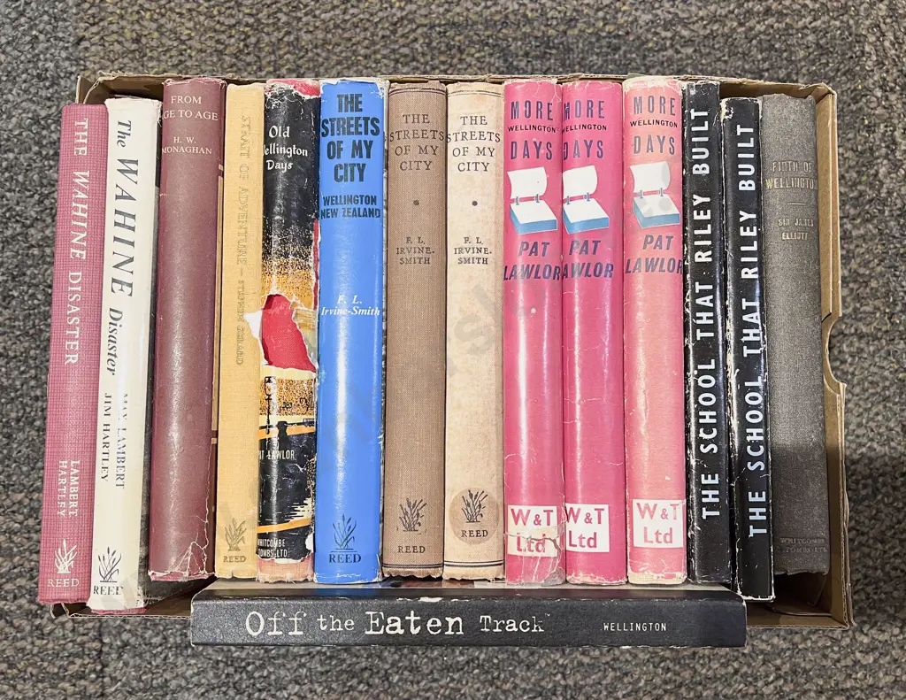 Box of Assorted Books Image 1++