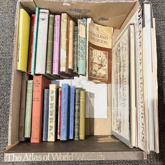 Box of Assorted Books