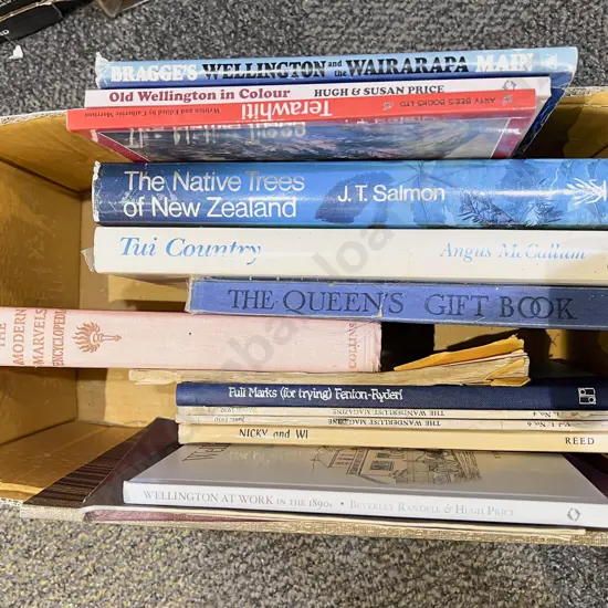 Box of Assorted Books