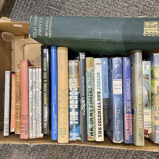 Box of Assorted Books