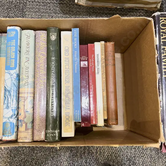 Box of Assorted Books